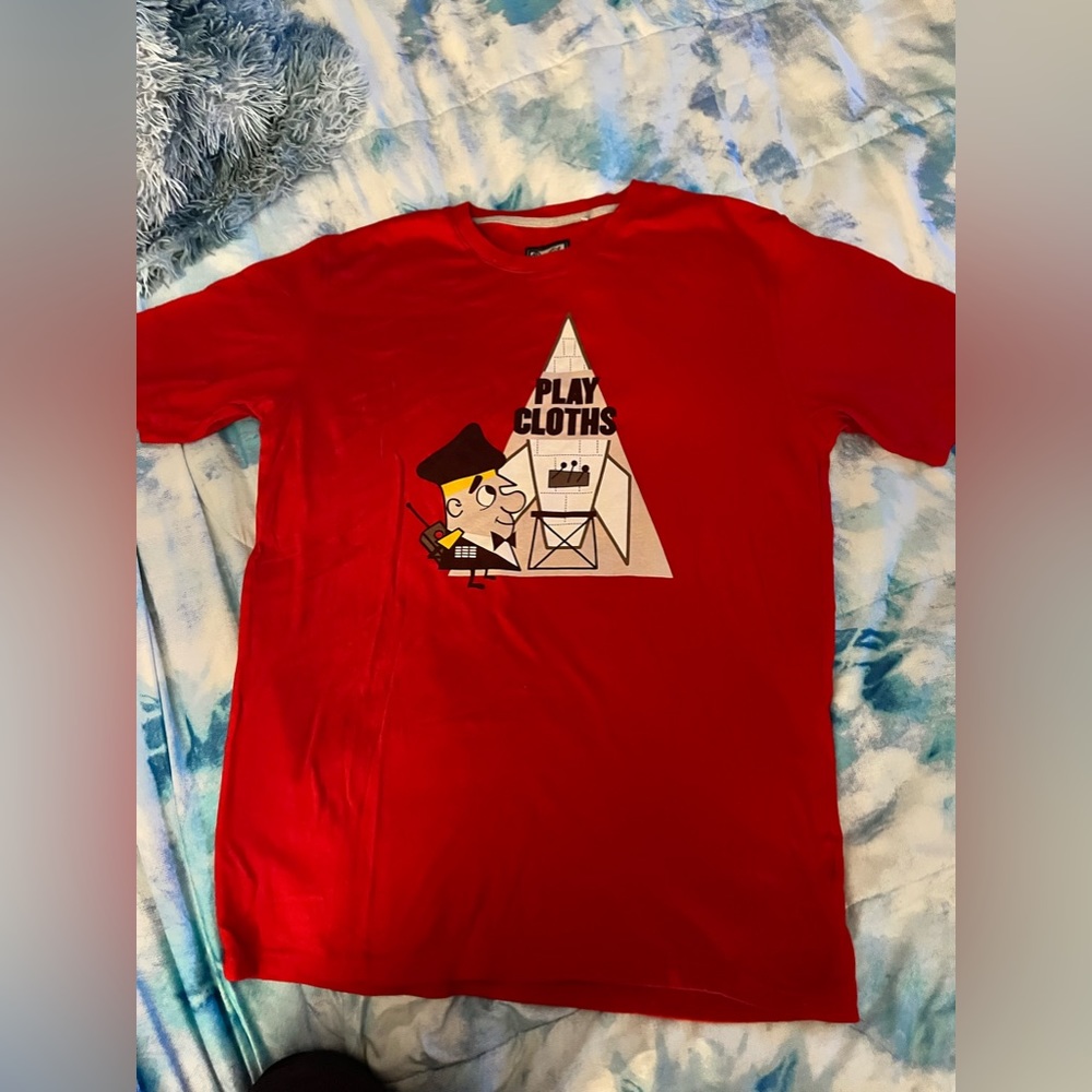 Vintage Play clothes red shirt size XL